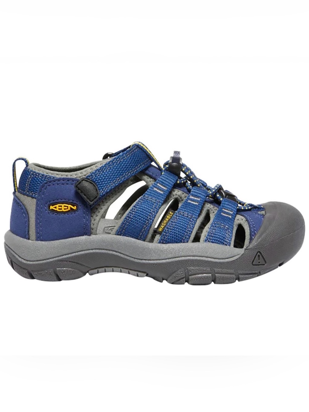Keen Newport H2 Sandal-Big Kids size 5-Color Blue Depth